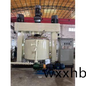 強(qiang)力分散機做(zuo)基(ji)料現場